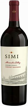 Image result for Simi Petite Sirah Alexander Valley