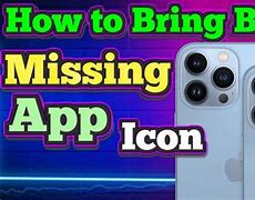Image result for My Icon Disappeared On iPhone