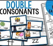 Image result for Double Consonant Game