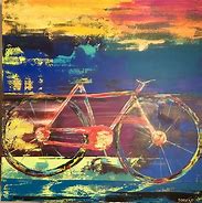 Image result for Abstract Bike Art