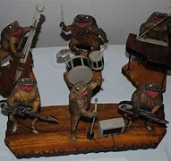Image result for Taxidermy Frog Band