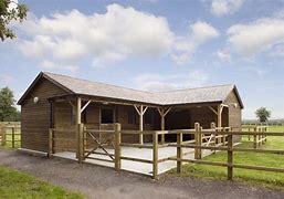 Image result for Two Stall Horse Barn with Tack Room