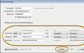 Image result for Verizon AOL Mail Settings