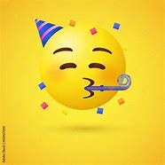 Image result for Face with Party Horn Emoji