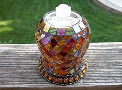 Image result for Partylite Mosaic Lampshade
