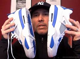 Image result for Jordan 4 Military Blue High