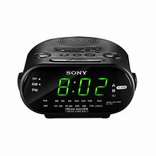 Image result for Battery Operated Clock Radio Sony