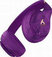Image result for Beats Solo 3 Headphones Purple Asnd Orange