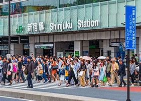 Image result for Shinjuku Station Tokyo Japan