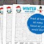 Image result for Free Printable Winter Word Search