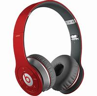 Image result for Red Bluetooth Headphones