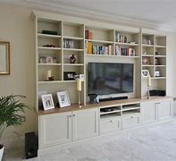 Image result for Traditional Built in TV Wall Units