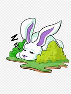 Image result for Sleeping Bunny Cartoon