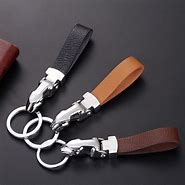 Image result for leather keychain chain holders