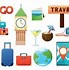 Image result for Free Clip Art Travel Icons