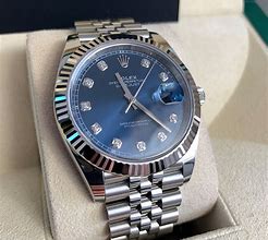 Image result for Rolex Datejust 41 Blue Dial
