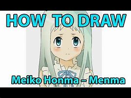 Image result for How to Draw Menma