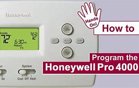 Image result for Honeywell Pro 4000 Thermostat