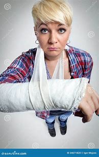 Image result for Broken Arm On Motorcycle