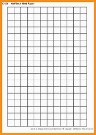 Image result for Large Block Graph Paper Printable