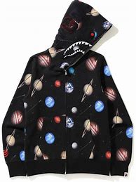 Image result for BAPE Galaxy Shark Full Zip Hoodie