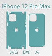 Image result for iPhone 12 Pro Max Skin Wrap Template SVG