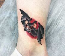 Image result for Vampire Bat Tattoo