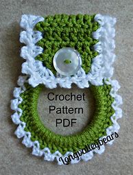 Image result for Crochet Dishcloth Holder