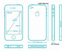 Image result for iPhone 4S Screen Dimensions