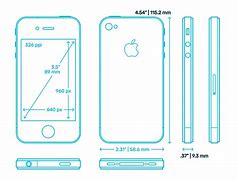 Image result for iPod 4 Dimensions