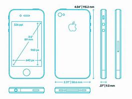 Image result for External Dimensions of iPhones