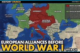 Image result for World War 1 Allies Map