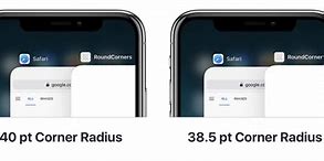 Image result for iPhone X Corner Radius