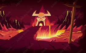 Image result for Fire Hell Cartoon