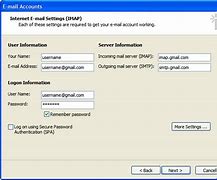 Image result for Outlook.com Mail Server Settings