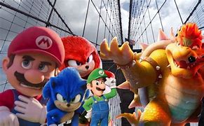 Image result for Sonic Knuckles Mario/Luigi