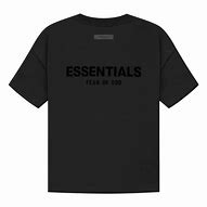 Image result for Essentials T-Shirt Black