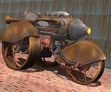 Image result for Antique Steam Trike
