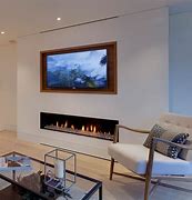 Image result for Contemporary Fireplace Designs with TV Above