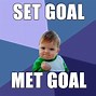 Image result for Reach Your Goal Meme