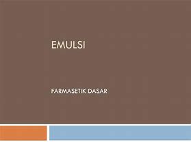 Image result for emulsi�n