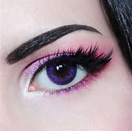 Image result for Purple Eye Contact Lenses