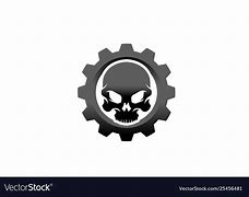 Image result for Skull Gear Vector