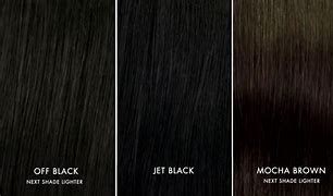 Image result for Jet Black vs Darkest Charcoal