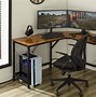 Image result for PC Gaming Setup Ideas L Shap Desk
