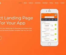 Image result for Mobile App Site Template