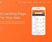 Image result for Mobile-App Template Free