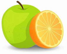 Image result for Apples and Oranges Clip Art