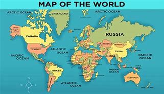 Image result for Global World Map with Countries