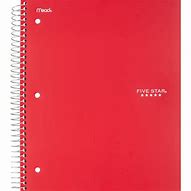 Image result for Red Spiral Notebook